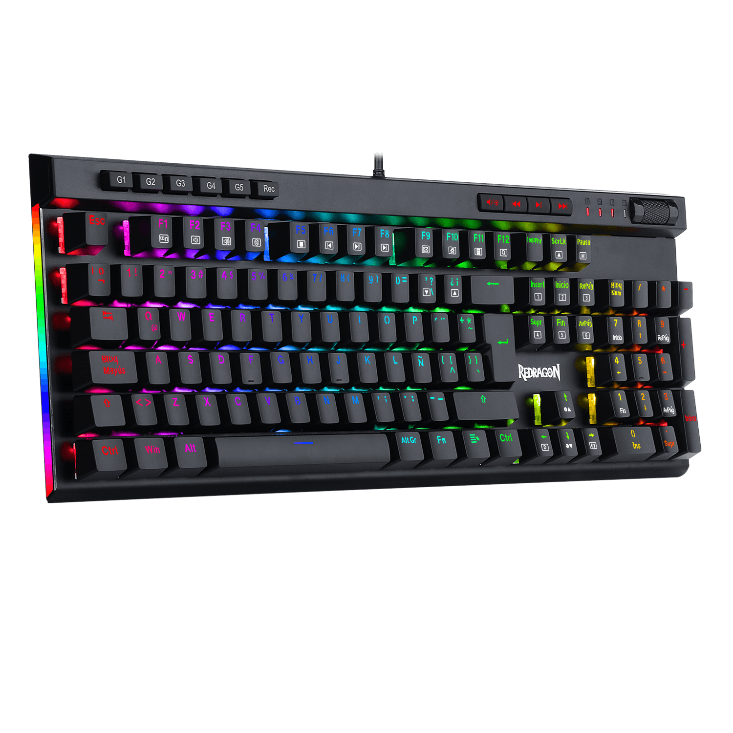 Teclado gamer ocelot gaming ogmk02 online rgb