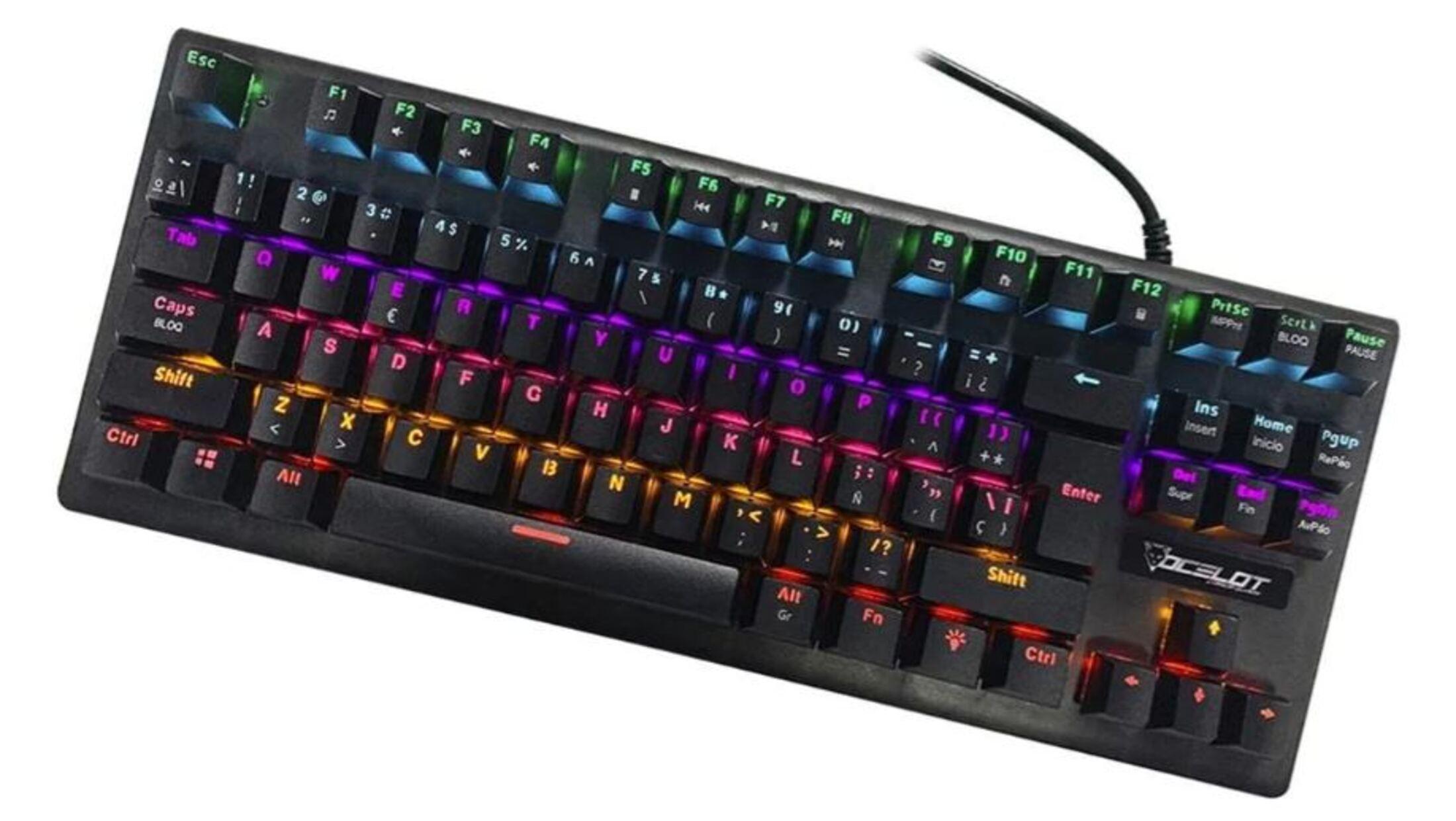 Foto 3 pulgar | Teclado Gamer Compacto Ocelot Gaming Ogmk02