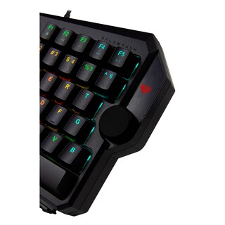 Foto 3 | Teclado Gamer Balam Rush Alámbrico USB Win Lin Mac Xbox One Ps4 Antighosting Rgb Negro