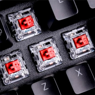 Foto 2 | Teclado Gamer Mecánico Vsg Mintaka Switch Rojo Rgb color Negro Vg-km981-blk-red