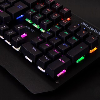 Foto 2 | Teclado Gamer Mecánico Balam Rush Havoc color Negro Switch Azul Usb Rgb Br-929660