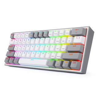 Foto 2 | Teclado Mecánico Redragon Fizz Pro K616 Rgb Blanco