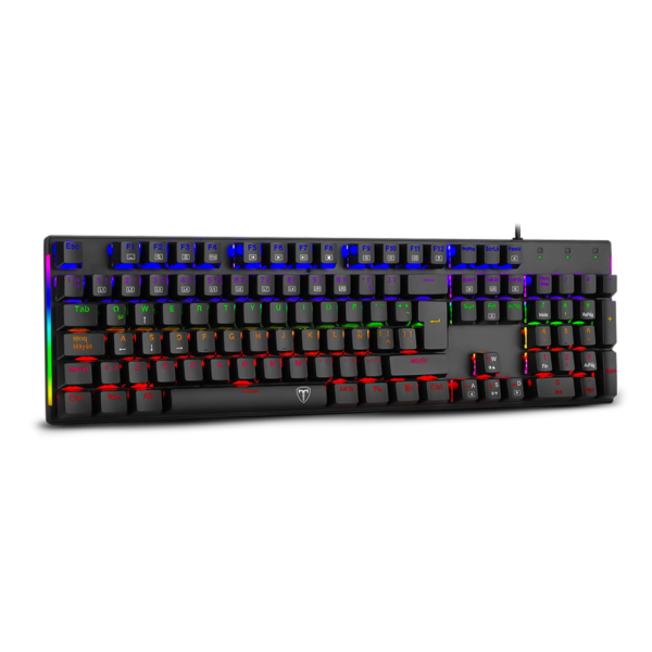 Foto 2 | Teclado Mecánico T-dagger Naxos T-tgk310 color Negro