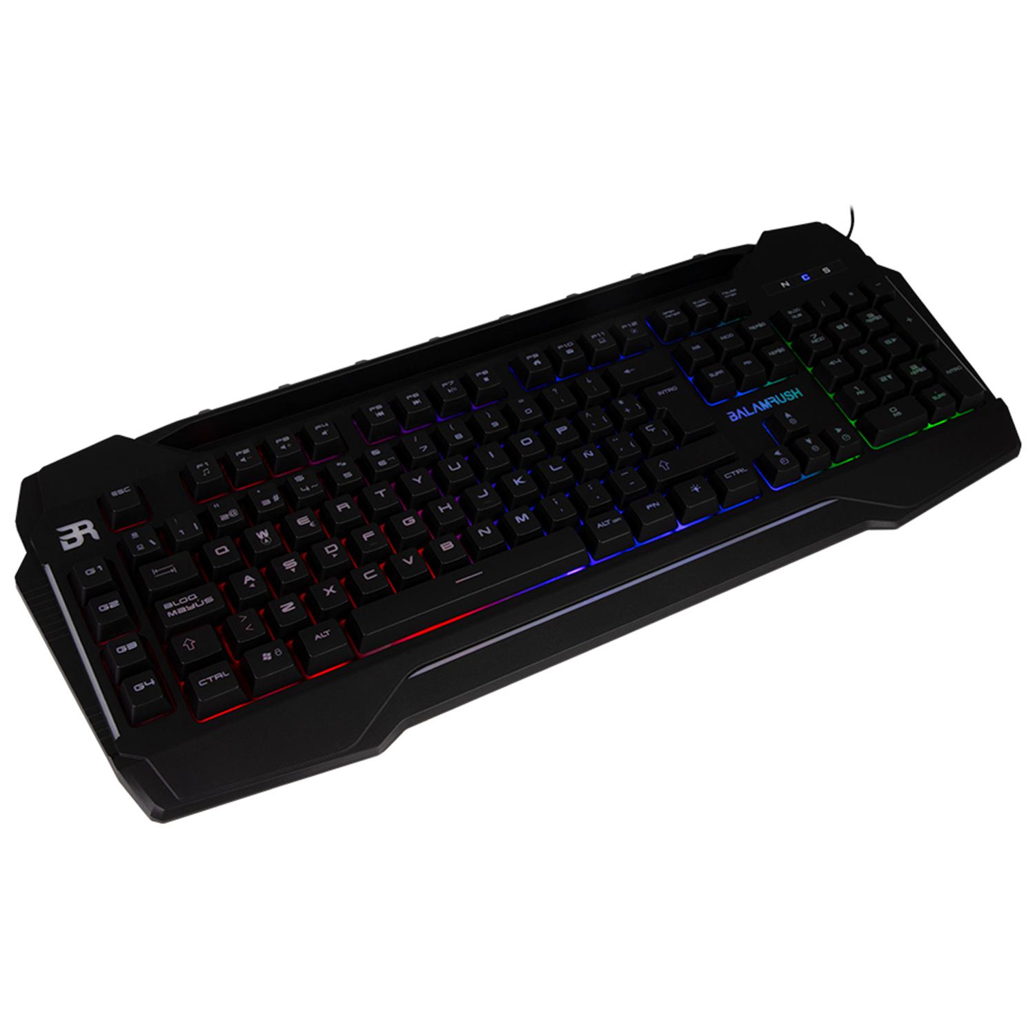 Foto 2 | Teclado Gamer Balam Rush Murder Rgb Español Usb Br-929646 color Negro