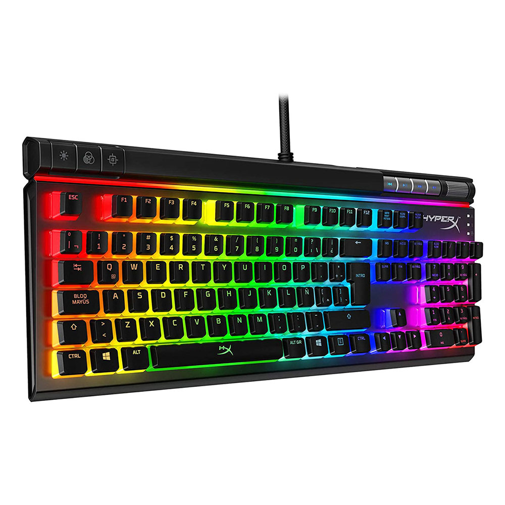 Foto 4 pulgar | Teclado Mecánico Gaming Hyperx Alloyelite 2 Rgb color Negro