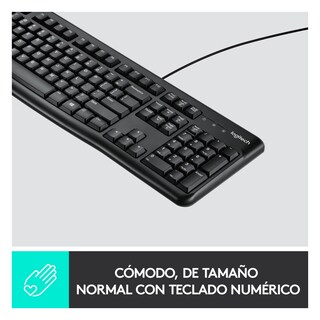 Foto 2 | Teclado Logitech K120 Alámbrico Conexión USB Plug And Play