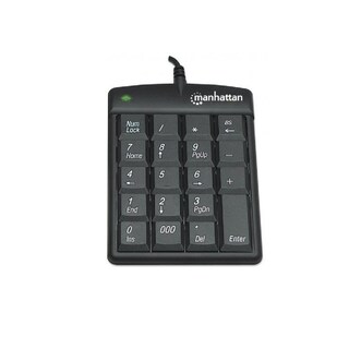 Foto 2 | Teclado Manhattan 176354 color Negro USB Numérico