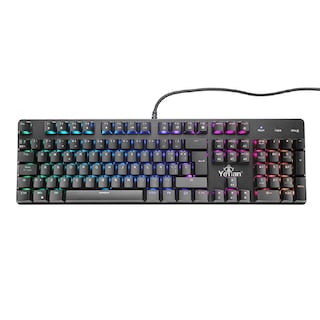 Foto 3 | Teclado Alambrico Gamer Yeyian YKM-ERGB-03 color Negro
