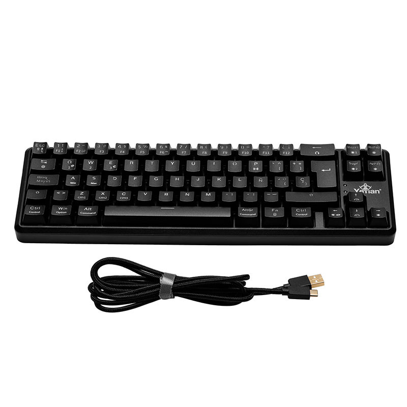 Foto 3 pulgar | Teclado Mecánico Gamer Yeyian Akil S3500 Switch color Azul Led RGB