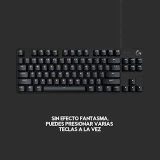 Foto 3 | Teclado Gaming Mecánico Logitech G413 Tkl Se USB A