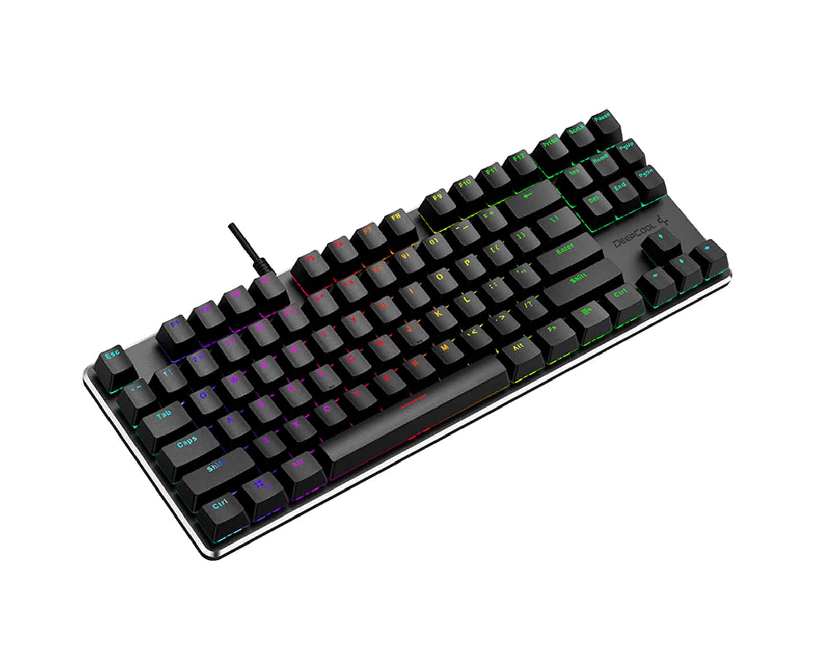 Foto 4 pulgar | Teclado Gamer Deepcool Kb500 Rgb Tkl color Negro