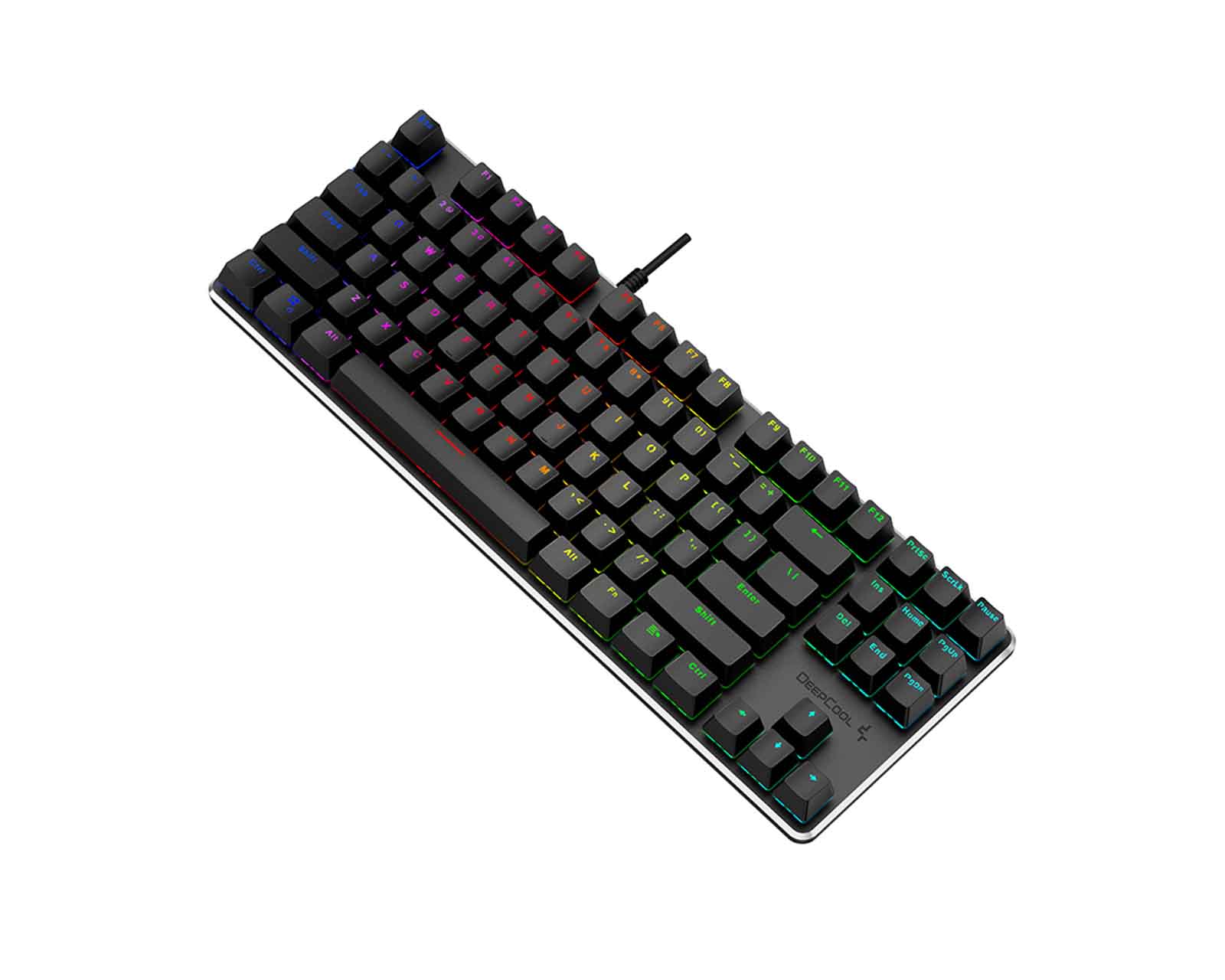 Foto 5 pulgar | Teclado Gamer Deepcool Kb500 Rgb Tkl color Negro