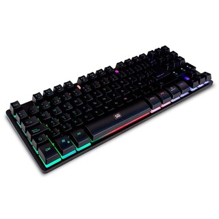 Foto 3 | Teclado Gamer Start The Game Kb-503 Rgb Alambrico Usb