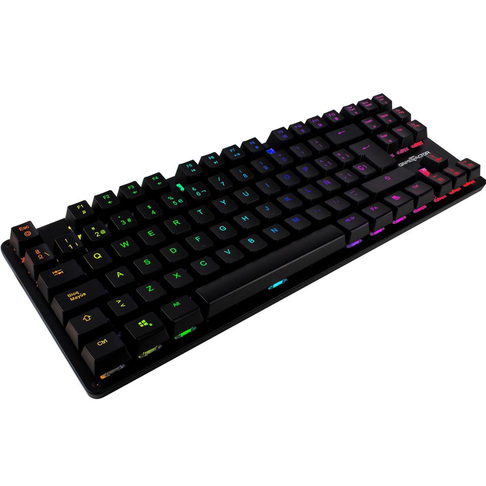 Foto 4 | Teclado Gamer Game Factor Kbg500 Rgb color Negro