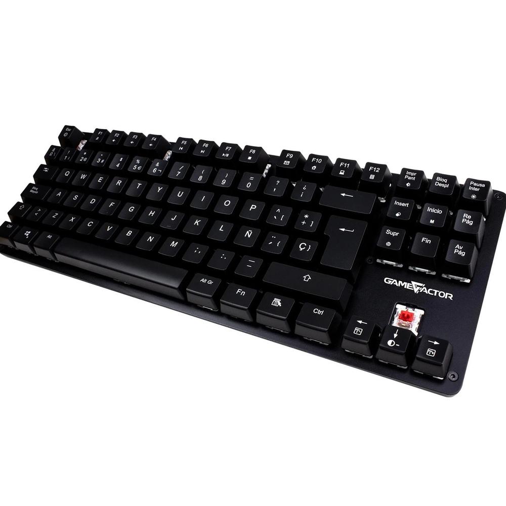 Foto 7 pulgar | Teclado Gamer Game Factor Kbg500 Rgb color Negro