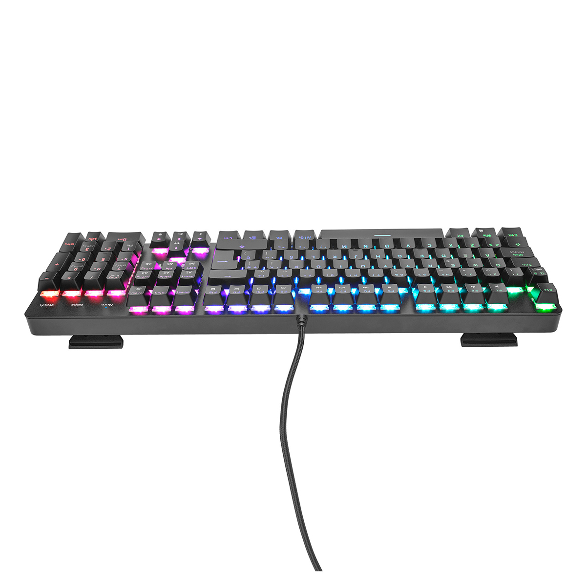 Foto 5 pulgar | Teclado Gamer Yeyian Ykmergb03 Alámbrico
