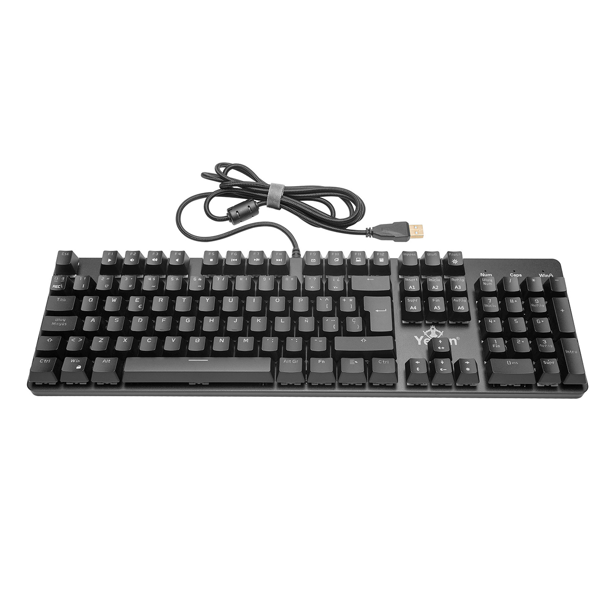 Foto 6 pulgar | Teclado Gamer Yeyian Ykmergb03 Alámbrico