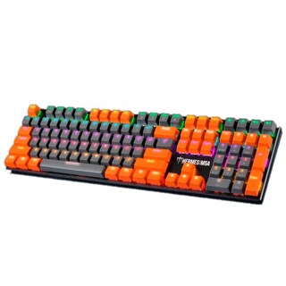 Foto 2 | Teclado Gamer Mecánico Gamdias Hermes M5a Switch Blue Usb Iluminación Led