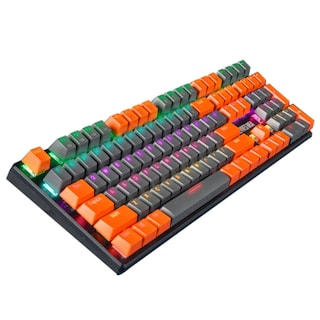Foto 3 | Teclado Gamer Mecánico Gamdias Hermes M5a Switch Blue Usb Iluminación Led