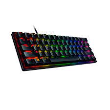 Foto 2 | Teclado Gamer Razer Huntsman Mini Clicky  Switch Púrpura Español