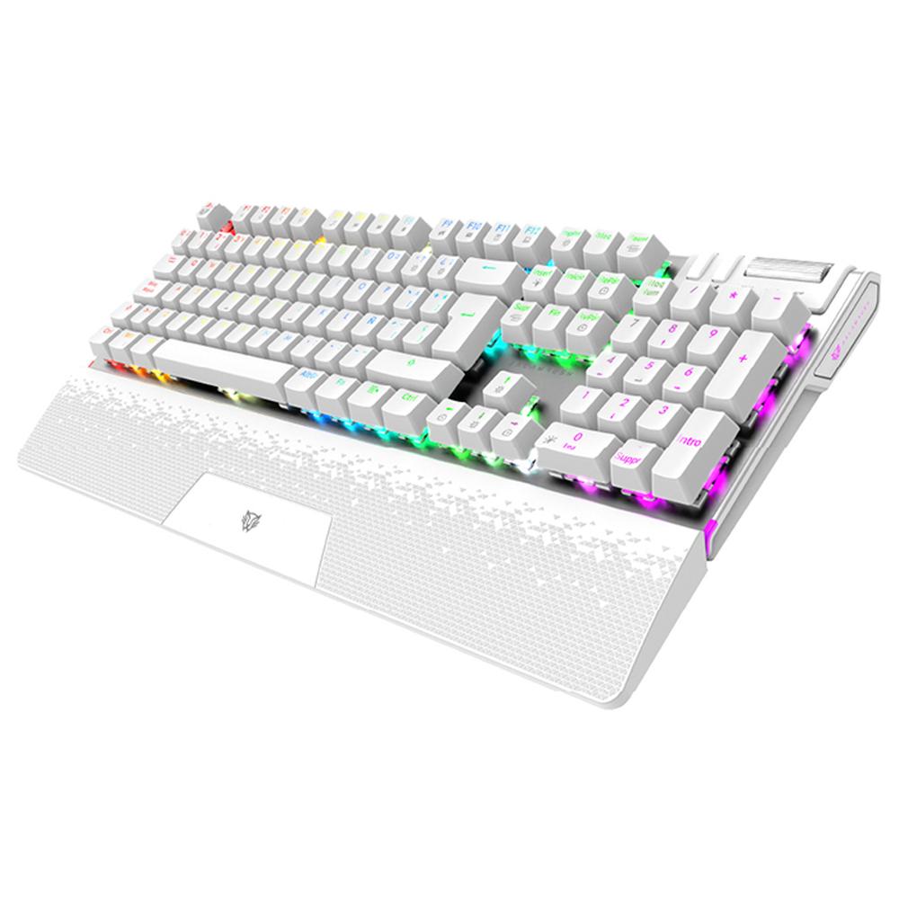 Foto 2 pulgar | Teclado Gamer Mecanico Balam Rush Dominate Expert Gk979 Swtch Mx Rojo Rgb Br-936798 Color Blanco