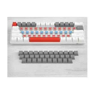 Foto 2 | Teclado Gamer Desmontable Ingles Us Con Luz Blue Gery White/red Axis Eo Safe Imports Esi-9436 Multicolor