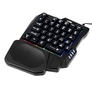 Foto 3 | Teclado 1 Mano Basher Bash-1001