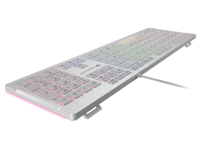 Foto 3 | Teclado Gamer Cougar Vantar S Blanco RGB
