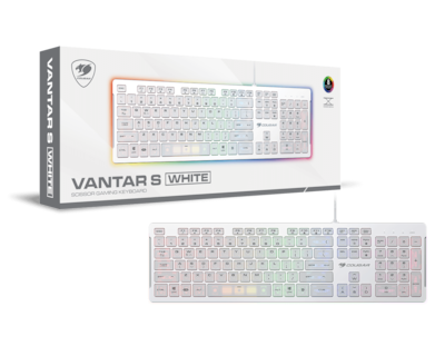Foto 6 | Teclado Gamer Cougar Vantar S Blanco RGB