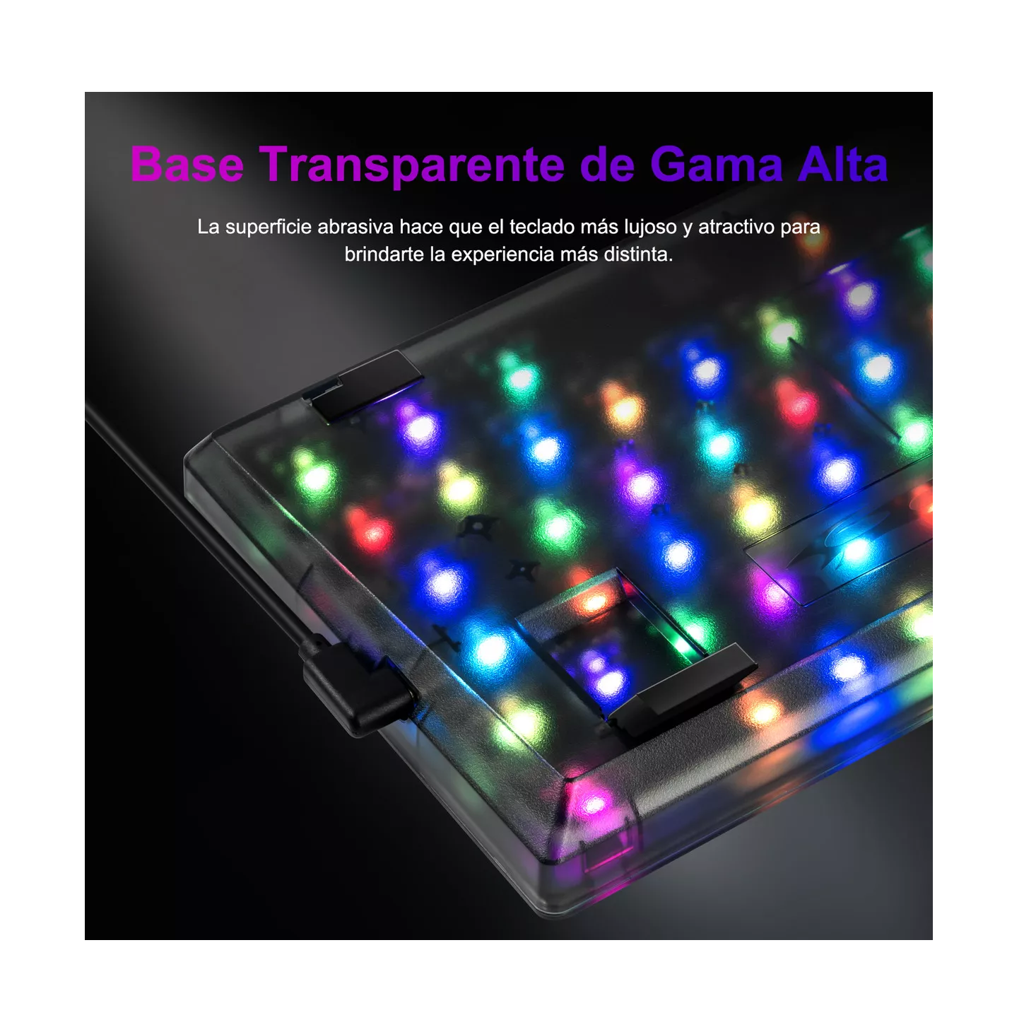 Foto 5 | Teclado Gamer Mecanico Español Tr95 Rgb Alámbrico