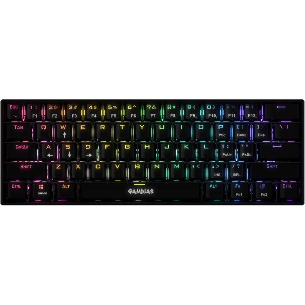 Teclado Gamer Mecanico Gamdias Hermes E3 Rgb Switch Blue