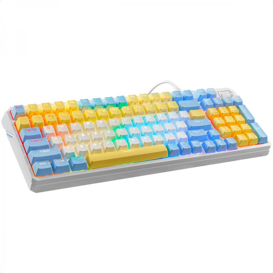 Foto 3 | Teclado Cooler Master Gaming Mecánico Rgb Alámbrico Usb Multicolor