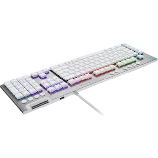 Foto 4 | Teclado Logitech G815 Mecanico Rgb Alambrico Blanco Gaming 920-011354