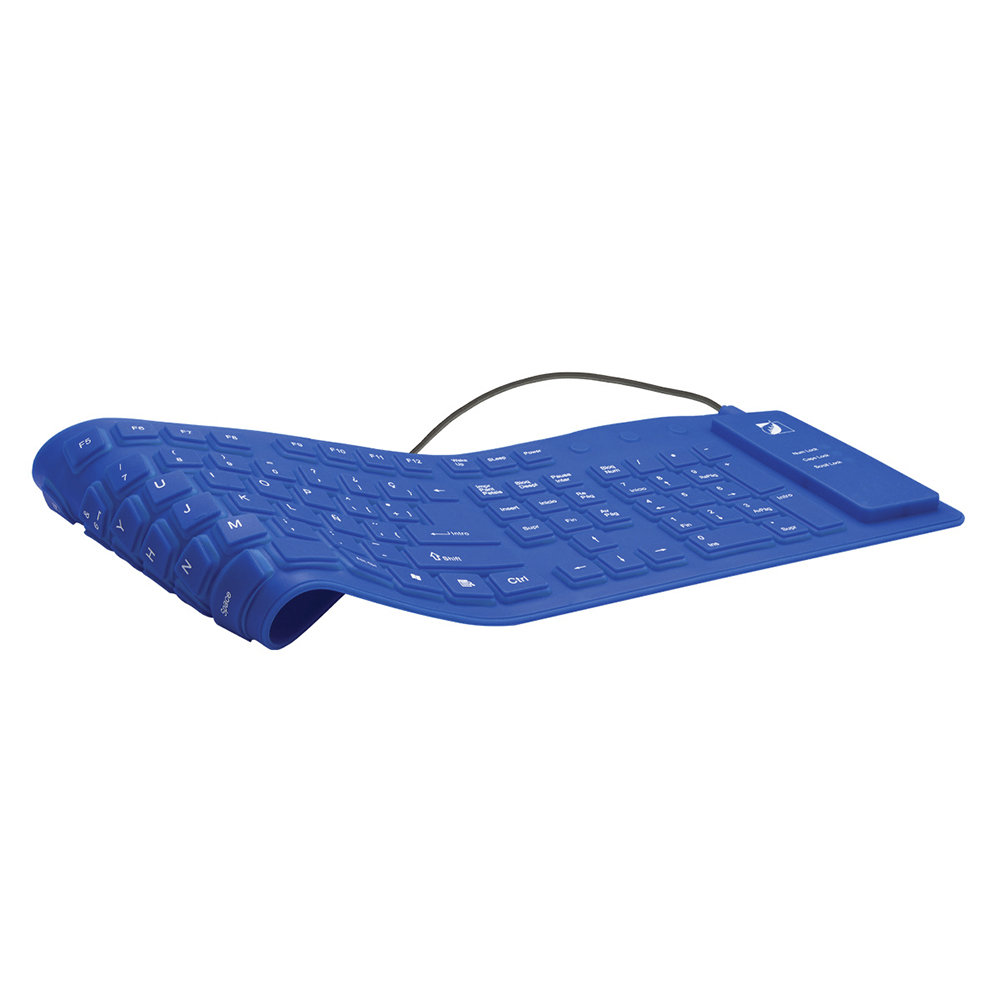 Foto 3 | Teclado Flexible Greenleaf 18-8338bl Azul