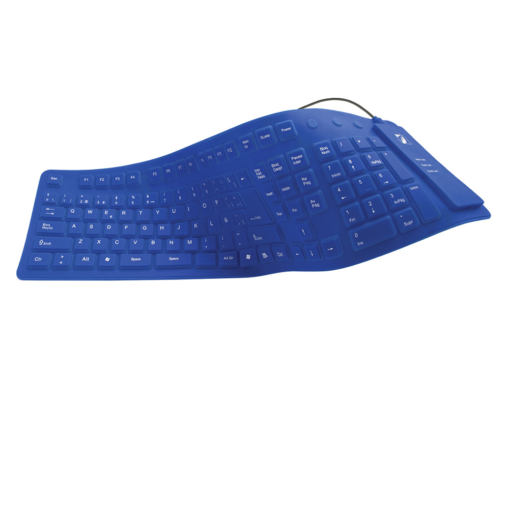 Foto 6 | Teclado Flexible Greenleaf 18-8338bl Azul