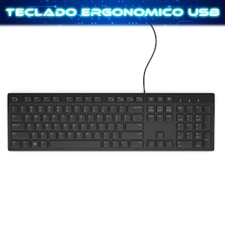 Foto 2 | Teclado Convencional Negro usb V101