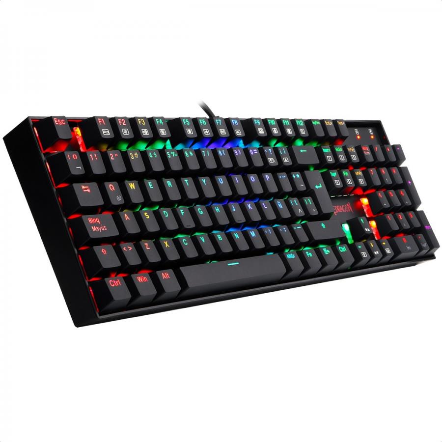 Foto 2 pulgar | Teclado Redragon Mitra K551rgb-1 Mecánico Switch Blue Gaming Español