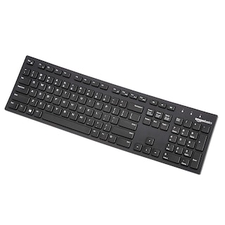 Foto 2 | Teclado Amazon Basics con Cable USB de Bajo Perfil Diseño Estadounidense - Venta Internacional
