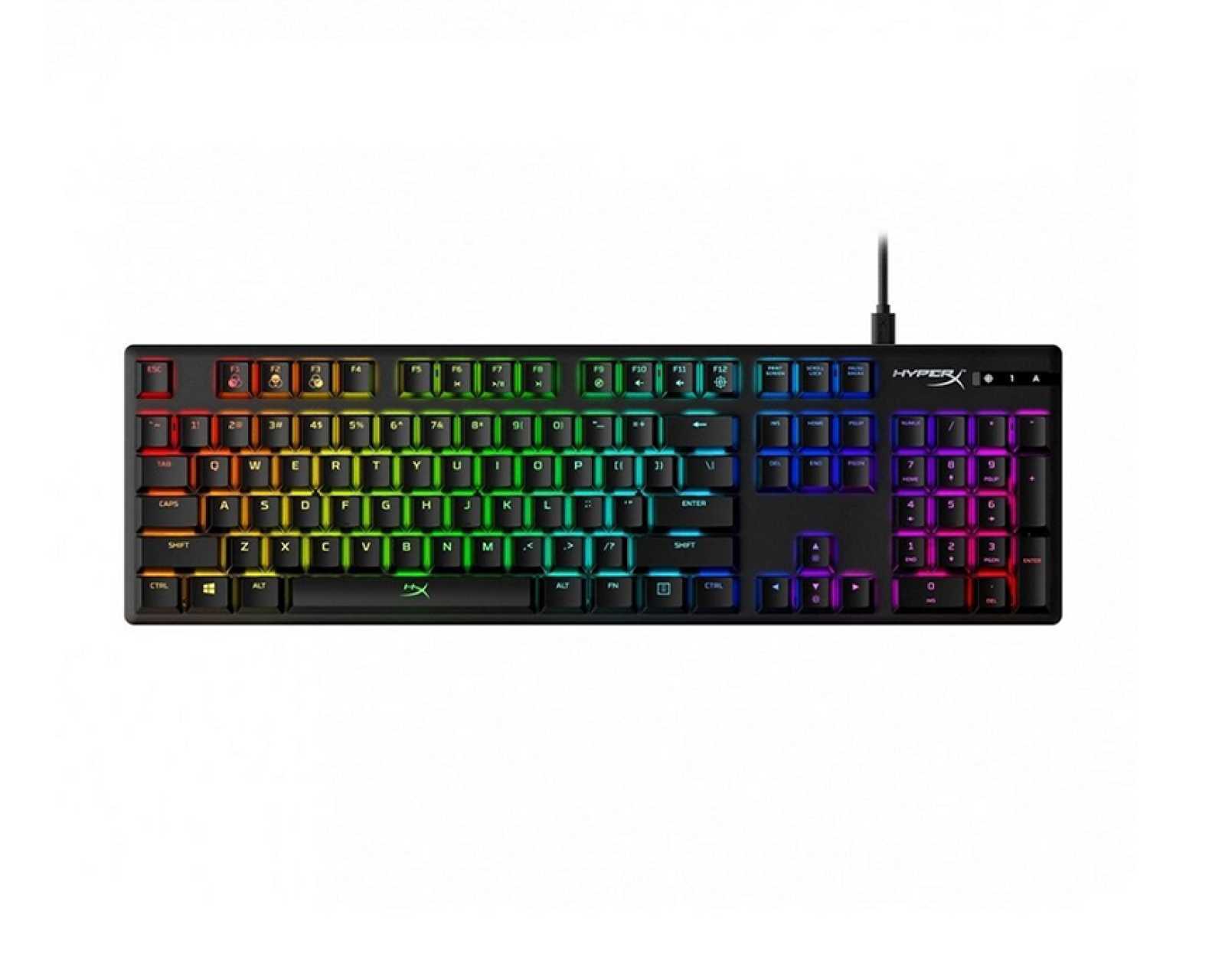 Teclado Alámbrico Gaming Hyperx Negro