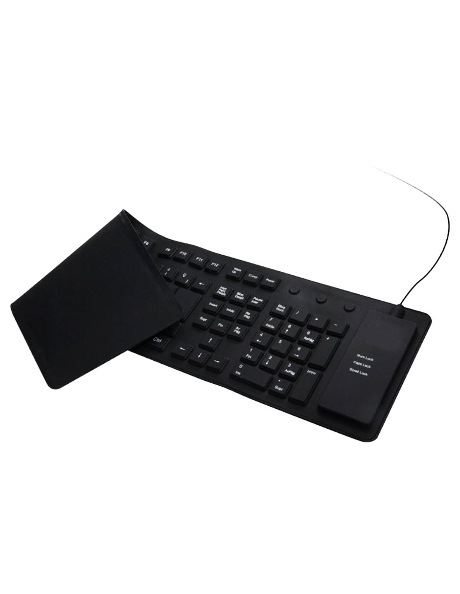Foto 3 pulgar | Teclado Numérico Alámbrico Flexible Usb Contra Agua