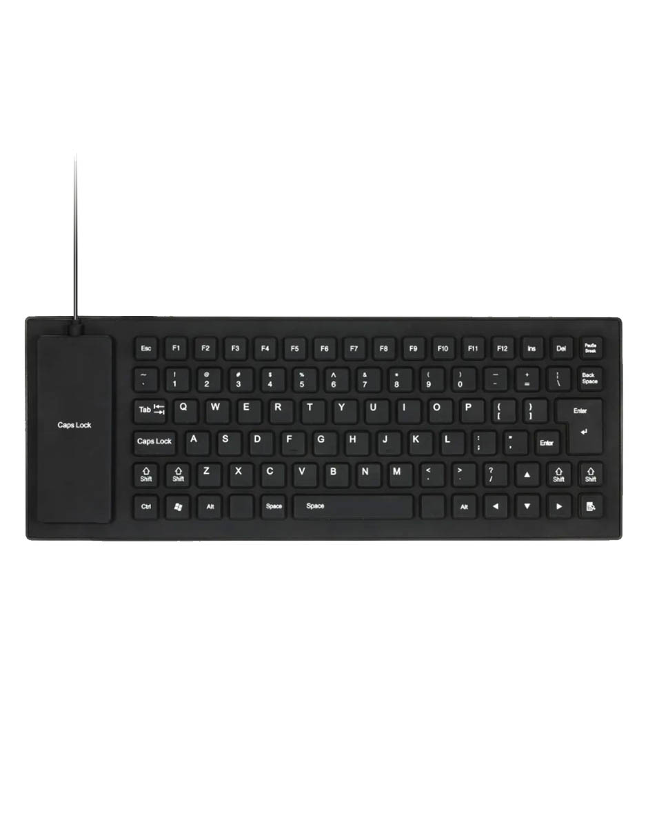 Foto 5 pulgar | Teclado Numérico Alámbrico Flexible Usb Contra Agua
