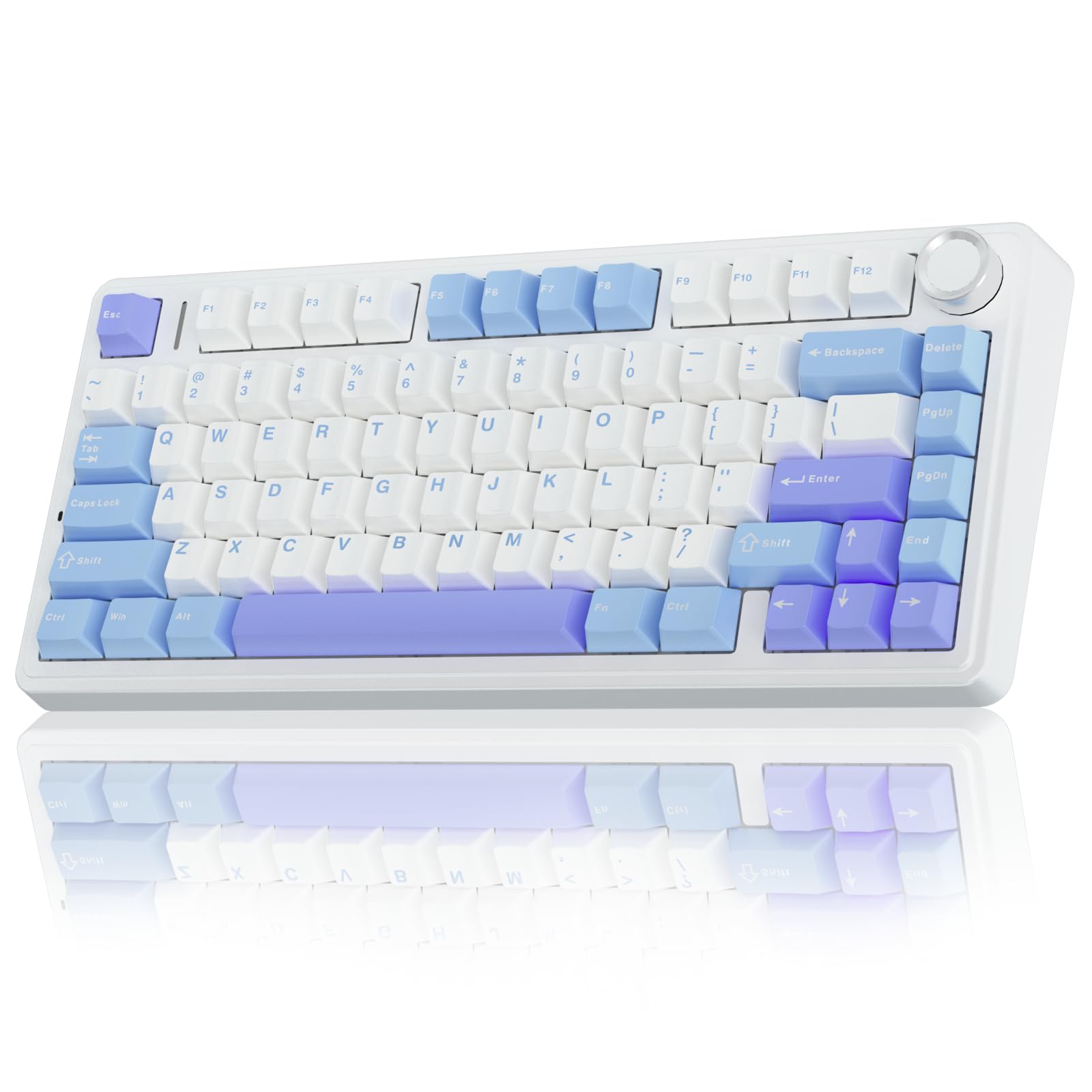Foto 1 | Teclado Mecánico Inalámbrico Aula F75 75% Con Retroiluminación Rgb - Venta Internacional.