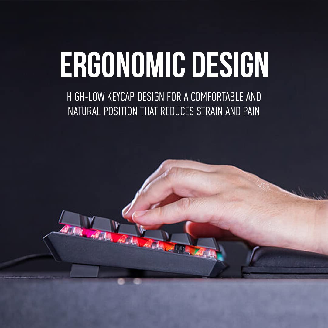 Foto 3 | Teclado Mecánico Para Juegos Msi Vigor Gk50 Elite Ll Kailh Blue - Venta Internacional.