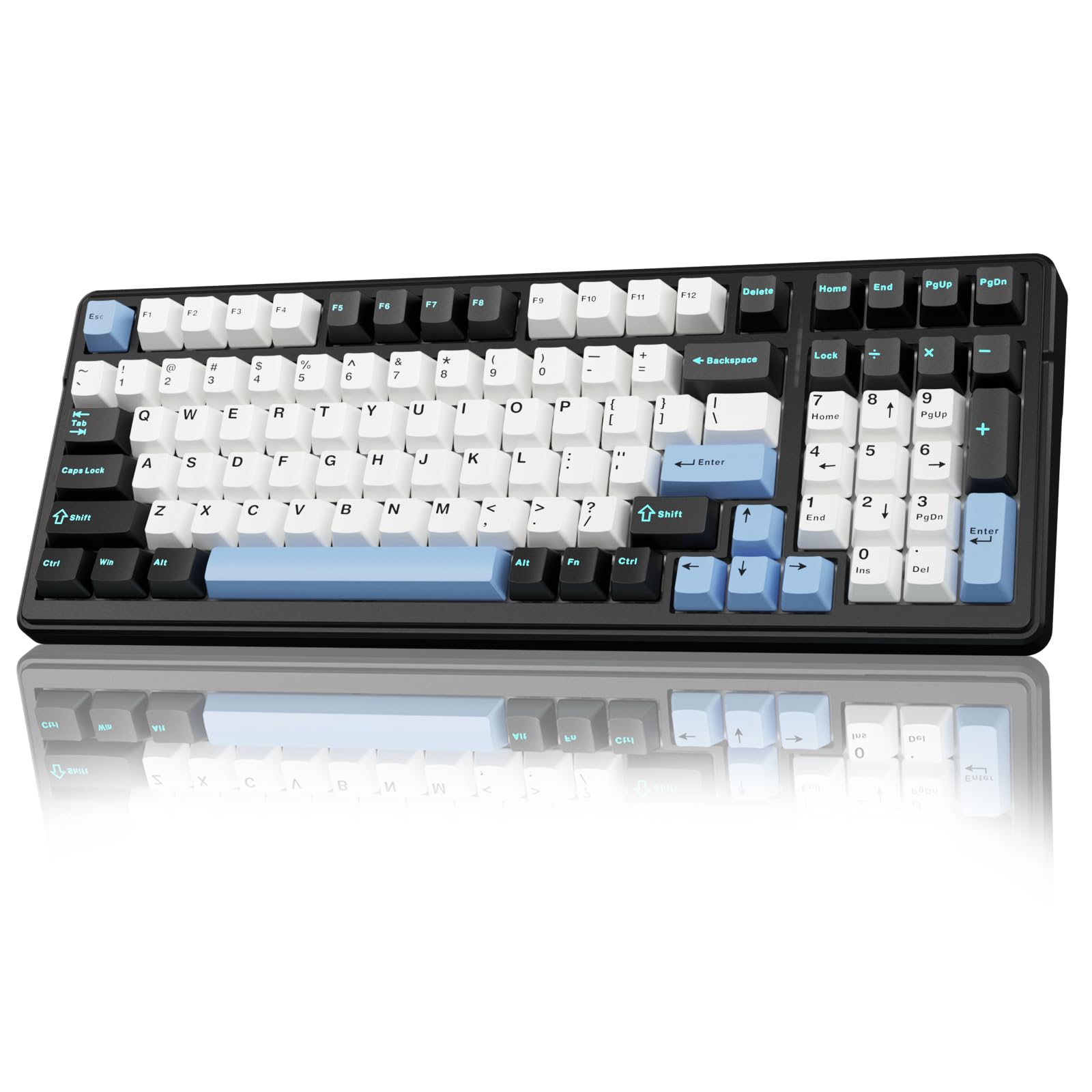 Foto 2 pulgar | Teclado Mecánico Inalámbrico Aula F99 Tri-mode Bt5.0/2.4ghz - Venta Internacional.