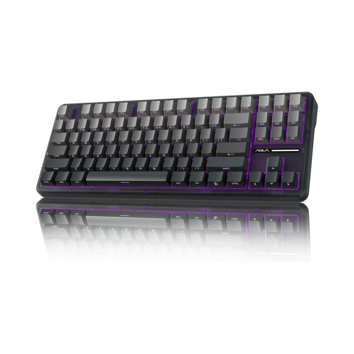 Teclado Mecánico Inalámbrico Aula F87 Pro Tri-mode Bt5.0/2.4ghz - Venta Internacional.