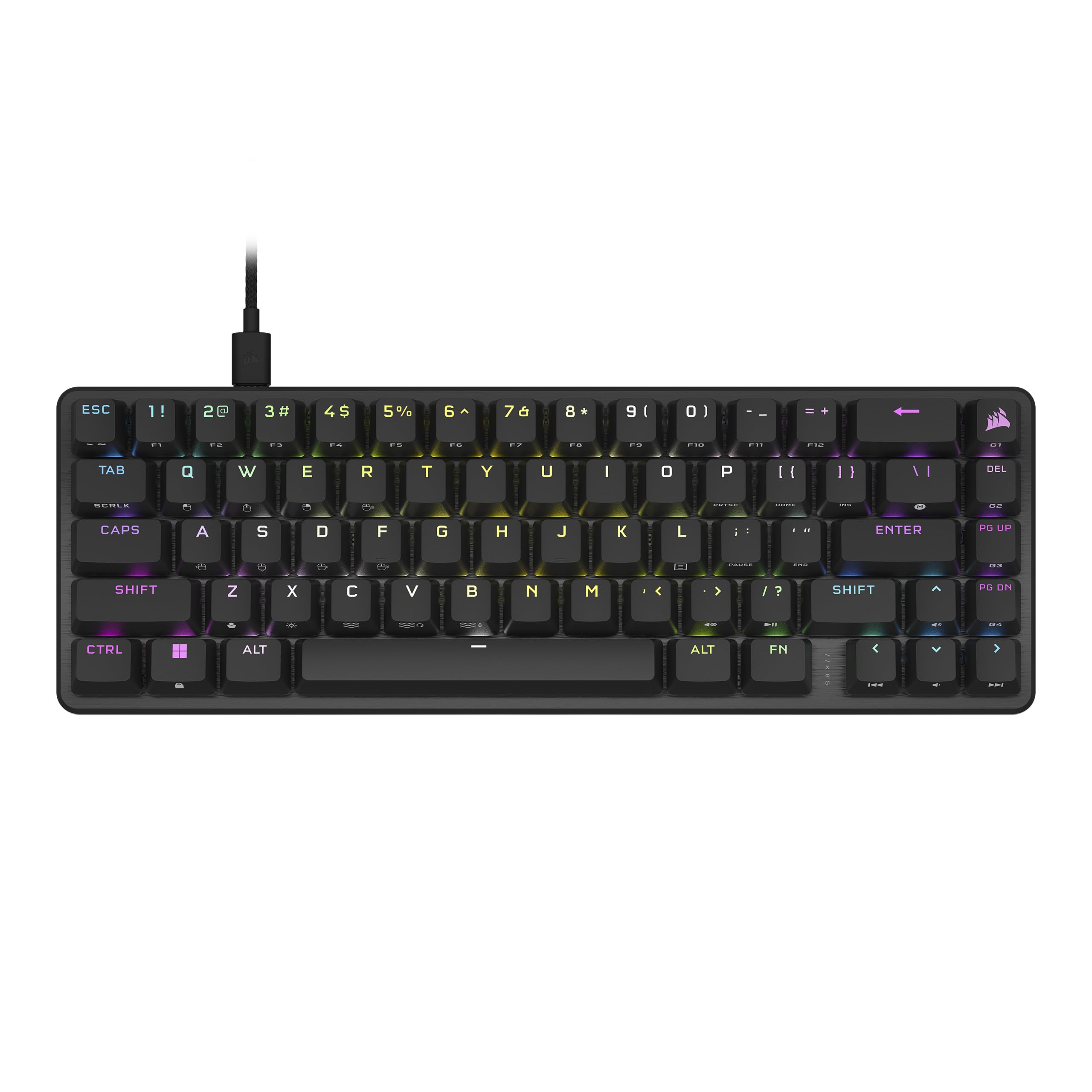 Foto 2 pulgar | Teclado Para Juegos Corsair K65 Pro Mini Rgb 65% Opx Switches - Venta Internacional.