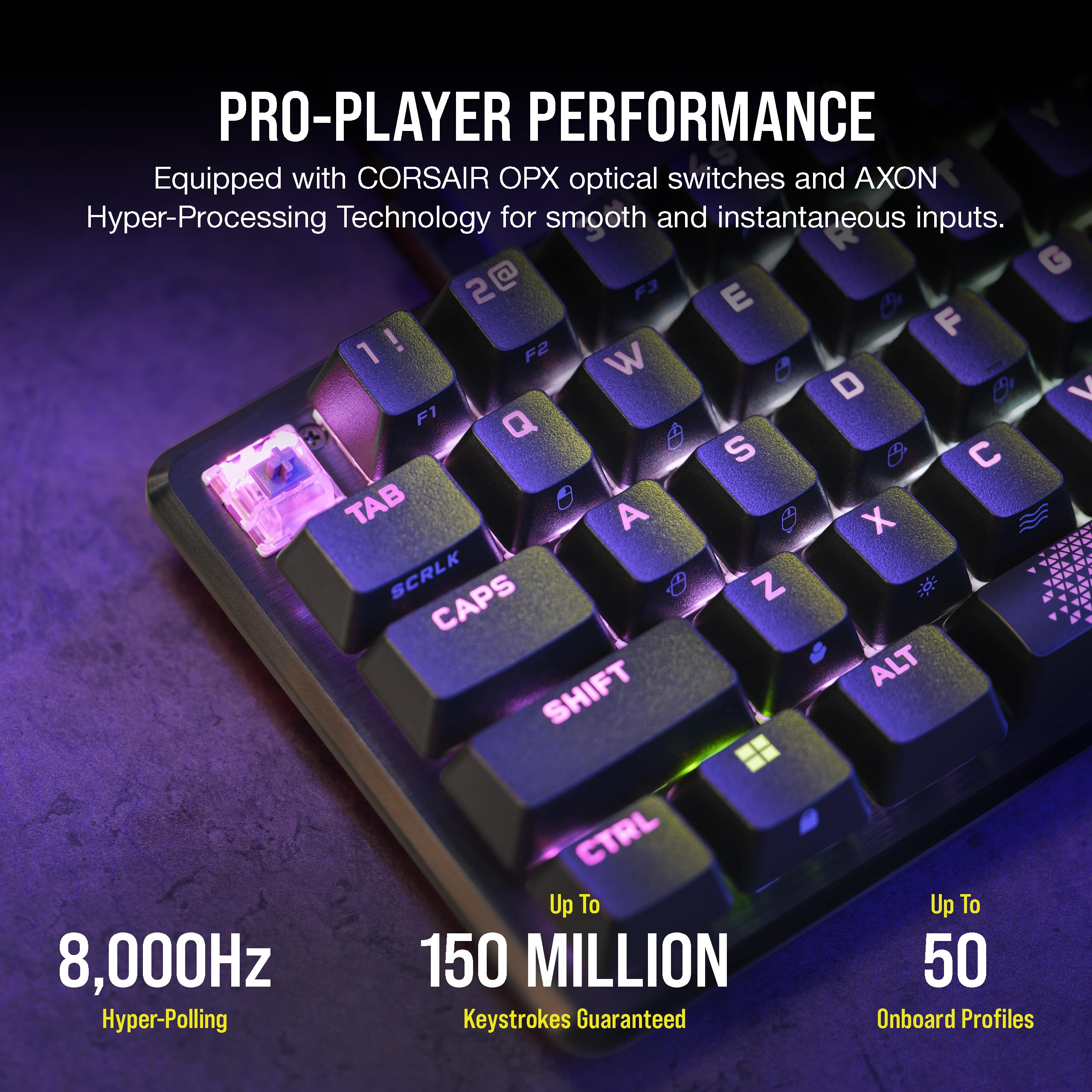 Foto 5 pulgar | Teclado Para Juegos Corsair K65 Pro Mini Rgb 65% Opx Switches - Venta Internacional.