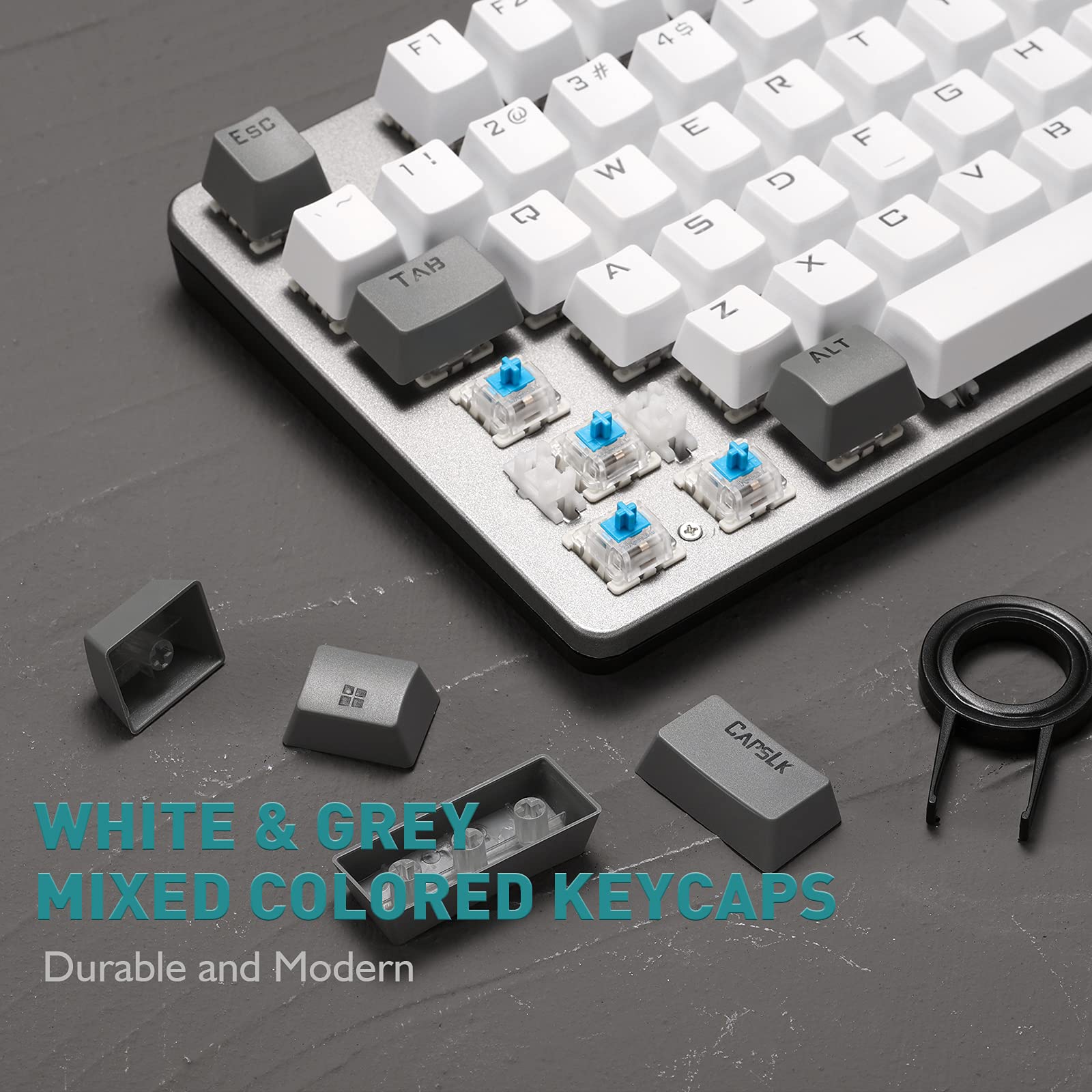 Foto 6 pulgar | Teclado Mecánico Para Juegos Aula F3287 Con Cable Tkl Rainbow - Venta Internacional.
