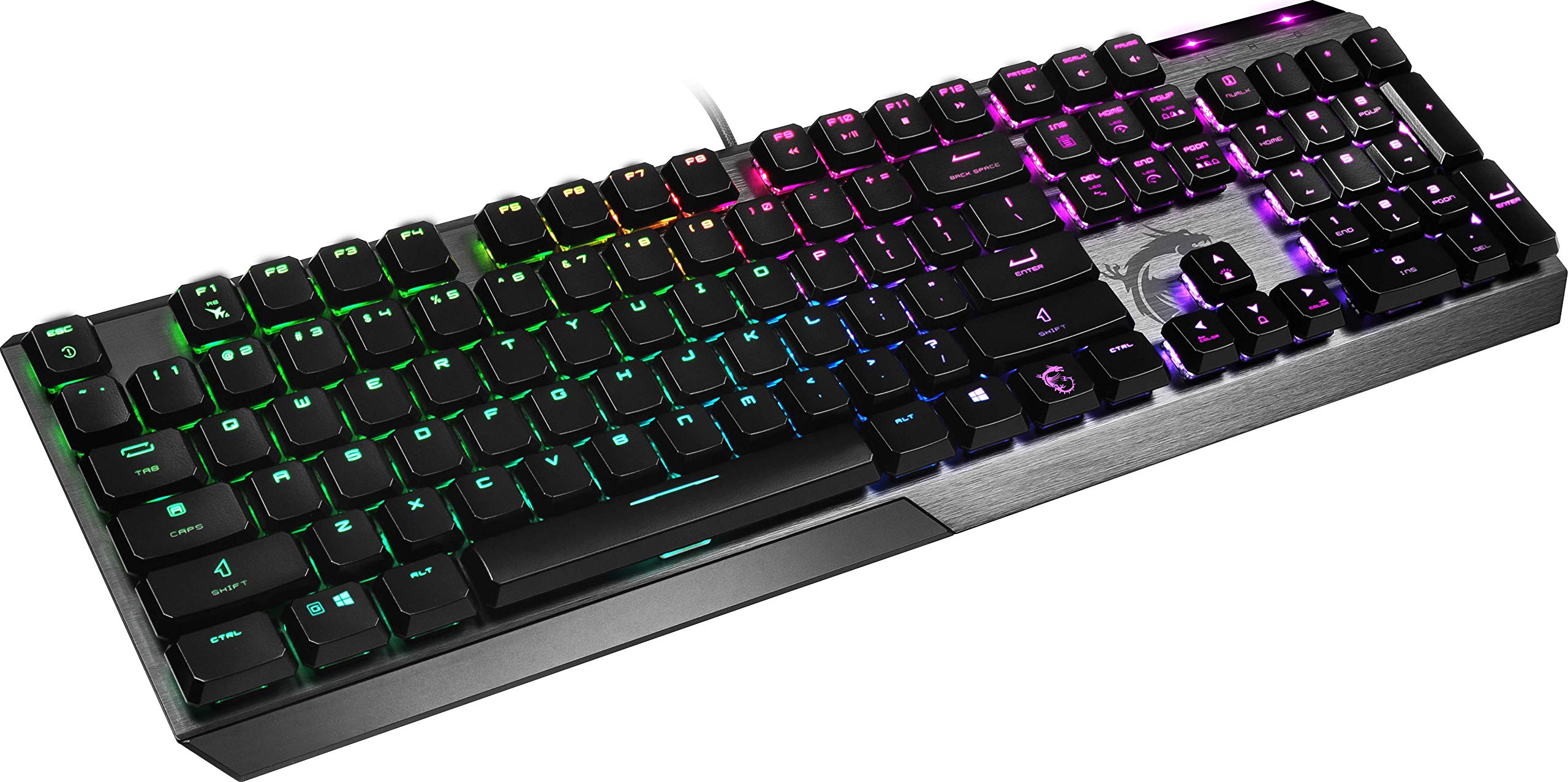 Foto 5 pulgar | Teclado Gaming Msi Vigor Gk50 Rgb Mechanical De Perfil Bajo - Venta Internacional.