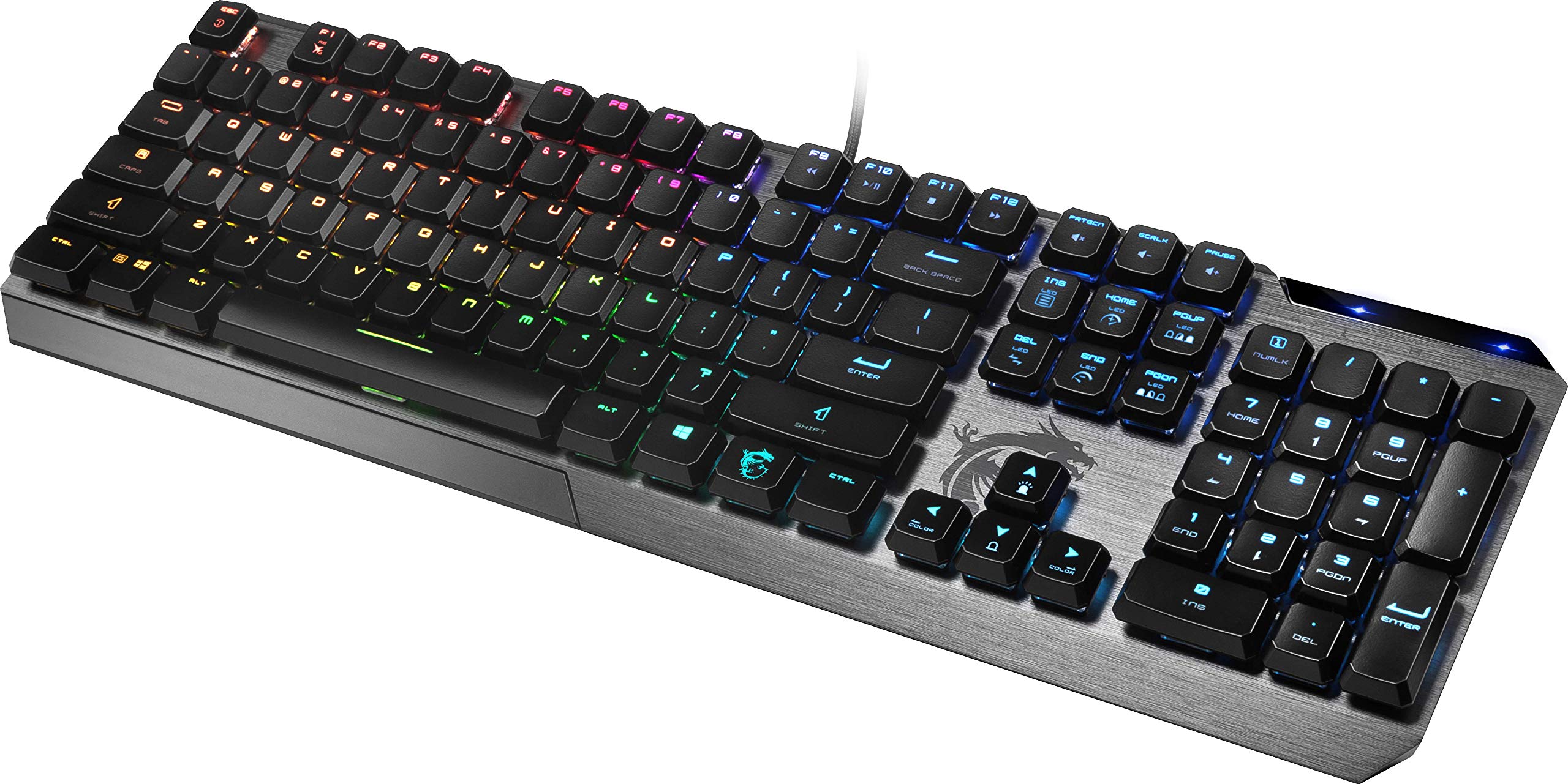 Foto 6 pulgar | Teclado Gaming Msi Vigor Gk50 Rgb Mechanical De Perfil Bajo - Venta Internacional.